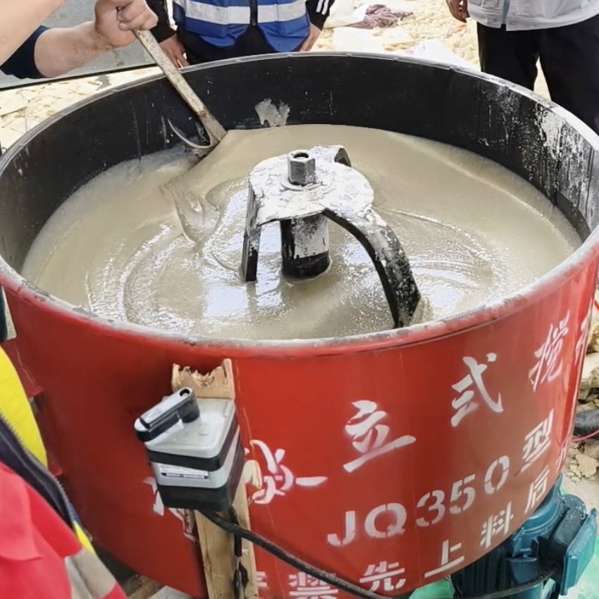 湘阴汽轮机余热压缩机导热油设备底座耐高温环氧树脂灌浆料